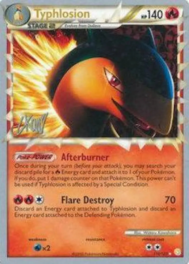 Typhlosion (110/123) (Reshiphlosion - Christopher Kan) [World Championships 2011] - Pokemon Single