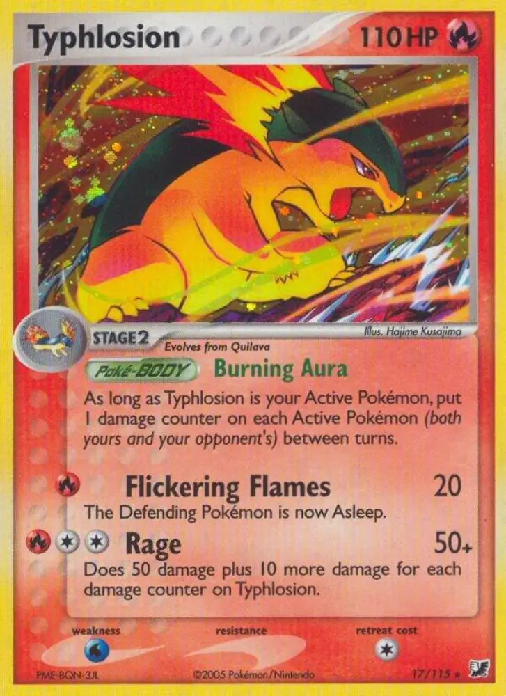Typhlosion (17/115) [EX Unseen Forces]