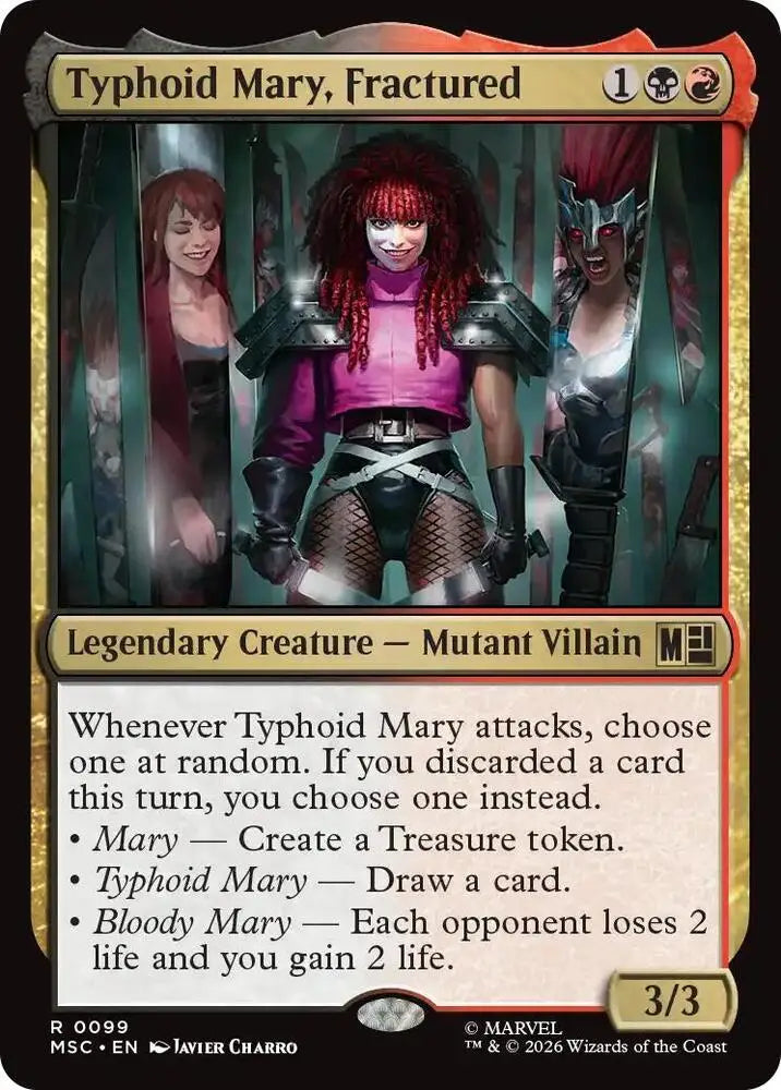 Typhoid Mary, Fractured (99) [Marvel Super Heroes Commander]