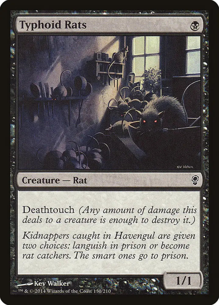 Typhoid Rats [Conspiracy] - MTG Single