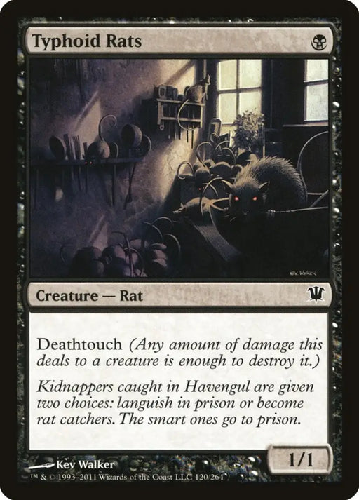 Typhoid Rats [Innistrad] - MTG Single