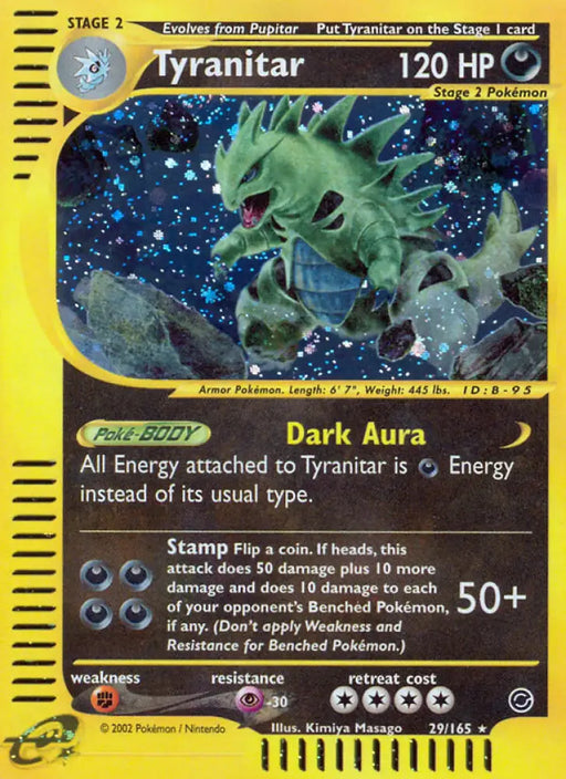 Tyranitar (29/165) [Expedition: Base Set] - Pokemon Single