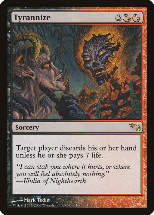 Tyrannize [Shadowmoor] - MTG Single