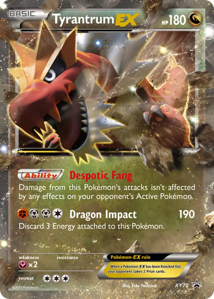 Tyrantrum EX (XY70) [XY: Black Star Promos] - Pokemon Single