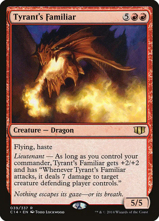 Tyrant’s Familiar [Commander 2014] - MTG Single