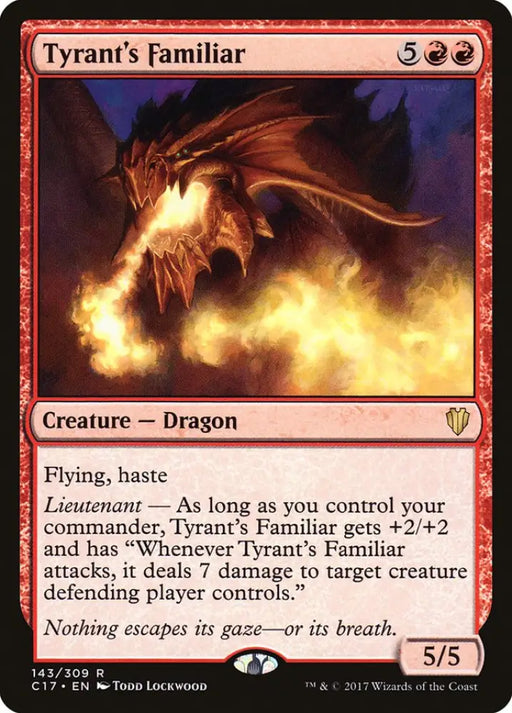 Tyrant’s Familiar [Commander 2017] - MTG Single