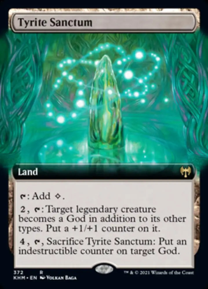 Tyrite Sanctum (Extended Art) [Kaldheim] - MTG Single