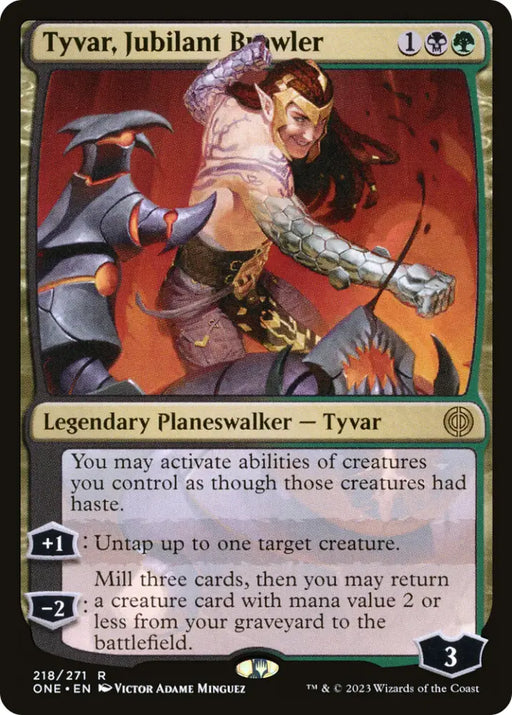 Tyvar Jubilant Brawler [Phyrexia: All Will Be One] - MTG Single