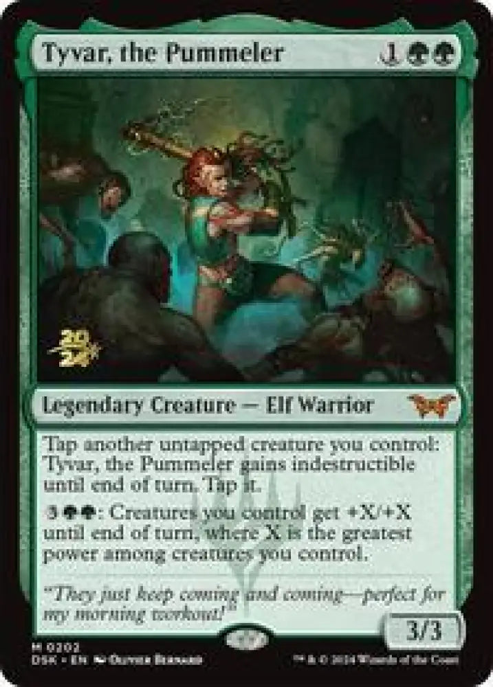 Tyvar, the Pummeler (202) [Prerelease Cards]