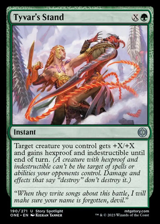 Tyvar’s Stand [Phyrexia: All Will Be One] - MTG Single