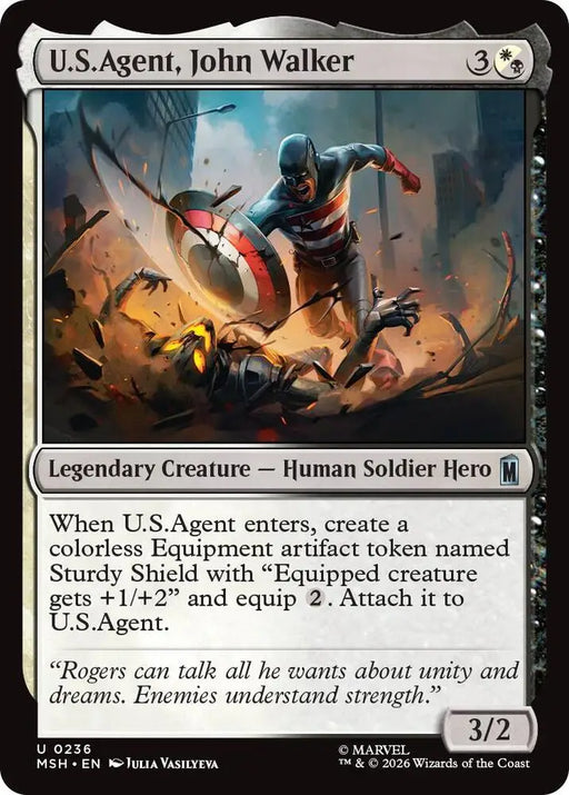 U.S.Agent, John Walker (236) [Marvel Super Heroes]