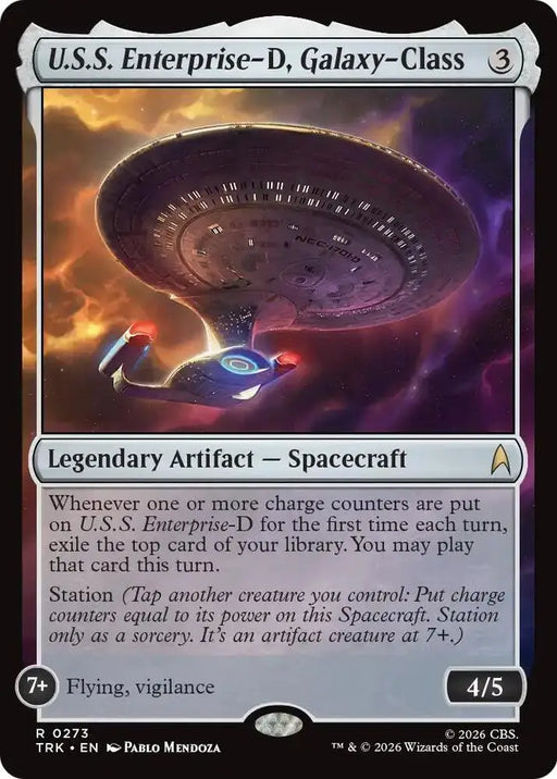 U.S.S. Enterprise-D, Galaxy-Class (273) [Star Trek]