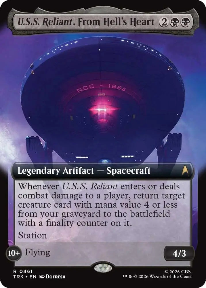 U.S.S. Reliant, From Hell's Heart (Extended Art) (461) [Star Trek]