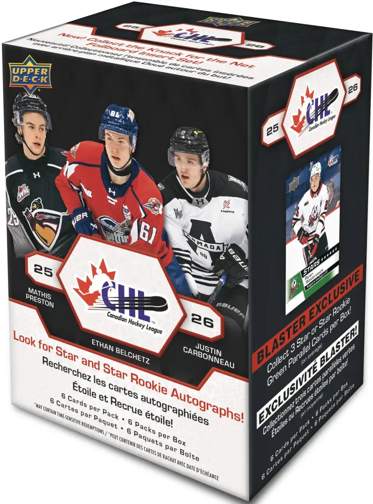 UD CHL Hockey 25/26 Blaster - Upper Deck Hockey
