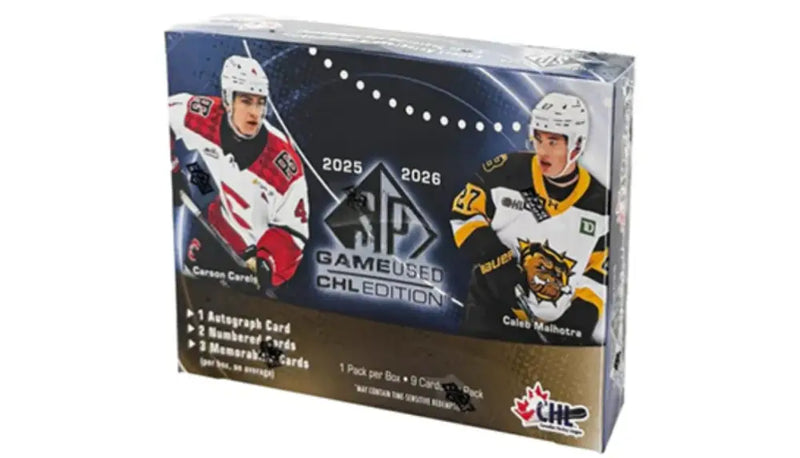 UD CHL SP Game Used Hockey 25/26 - Upper Deck Hockey