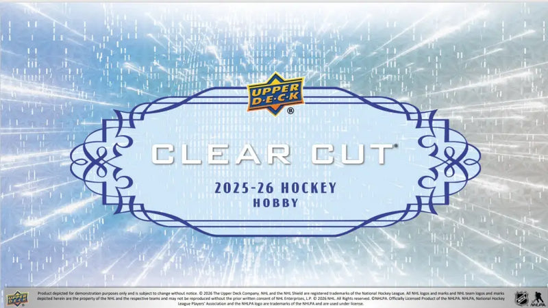 UD Clear Cut Hockey 25/26 - Upper Deck Hockey