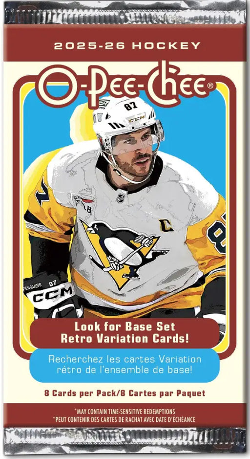 UD O-Pee-Chee Hockey 25/26 Booster Pack - Upper Deck Hockey