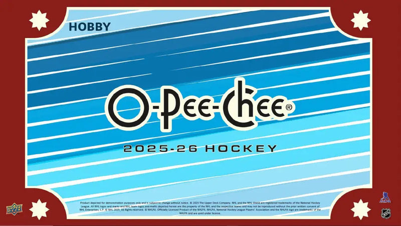 UD O-Pee-Chee Hockey 25/26 - Upper Deck Hockey