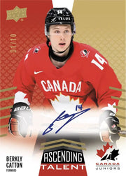 UD Team Canada Juniors Hockey 2025 - Upper Deck Hockey