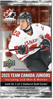 UD Team Canada Juniors Hockey 2025 - Upper Deck Hockey
