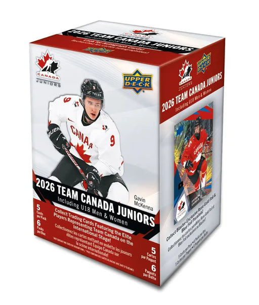 UD Team Canada Juniors Hockey 2026 Blaster - Upper Deck Hockey