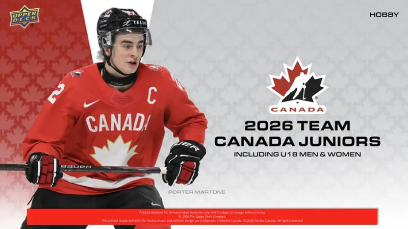 UD Team Canada Juniors Hockey 2026 - Upper Deck Hockey