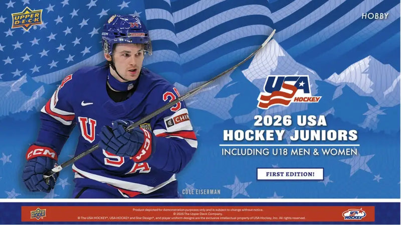 UD Team USA Juniors Hockey 2026 - Upper Deck Hockey