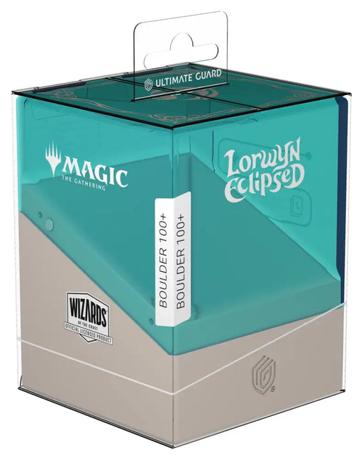 UG Deck Case Boulder 100+ MTG Lorwyn Eclipsed Blue/White - Accessoire