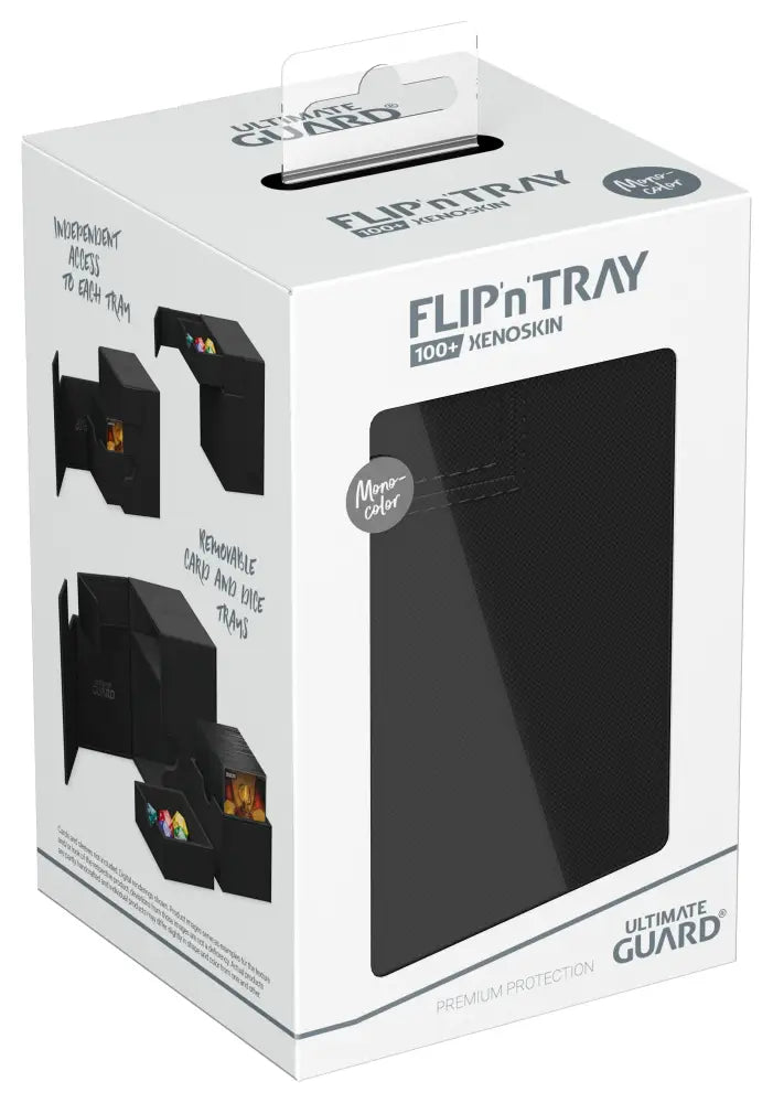 UG Flip N Tray Deck Case Monocolor Black 100+ - Accessoire