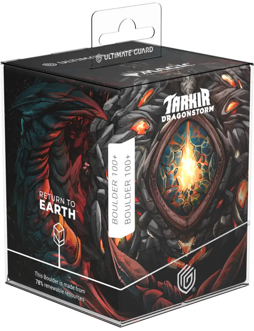 UG RTE Deck Case Boulder MTG Tarkir Dragonstorm 100+ - Accessoire