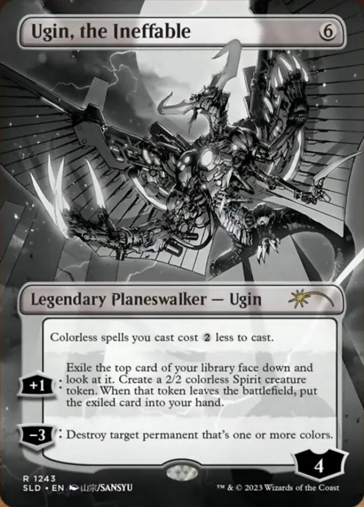 Ugin the Ineffable (Borderless) [Secret Lair Drop Series] - MTG Single