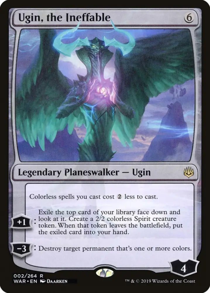 Ugin the Ineffable [War of the Spark] - MTG Single