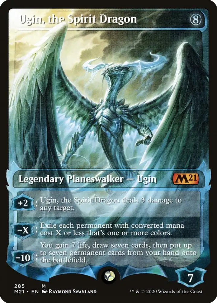 Ugin the Spirit Dragon (285) (Extended Art) [Core Set 2021] - MTG Single