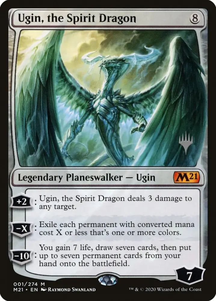 Ugin the Spirit Dragon (Promo Pack) [Core Set 2021 Promos] - MTG Single