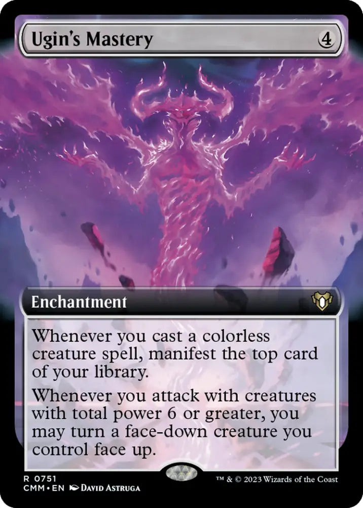 Ugin’s Mastery (Extended Art) [Commander Masters] - MTG Single