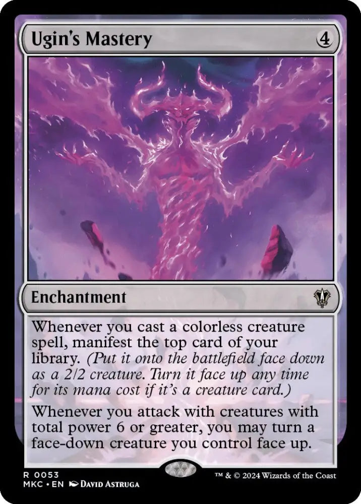 Ugin’s Mastery [Murders at Karlov Manor Commander] - MTG Single