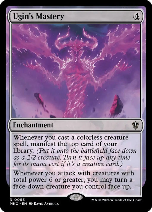 Ugin’s Mastery [Murders at Karlov Manor Commander] - MTG Single