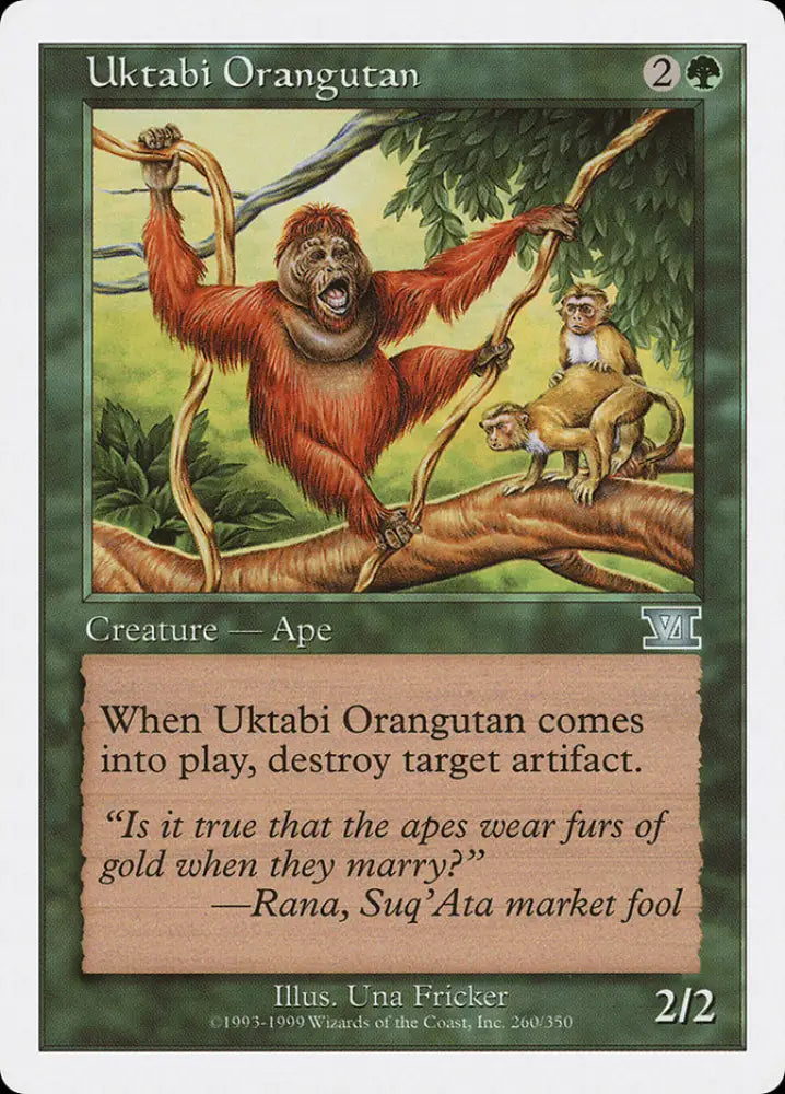 Uktabi Orangutan [Classic Sixth Edition] - MTG Single