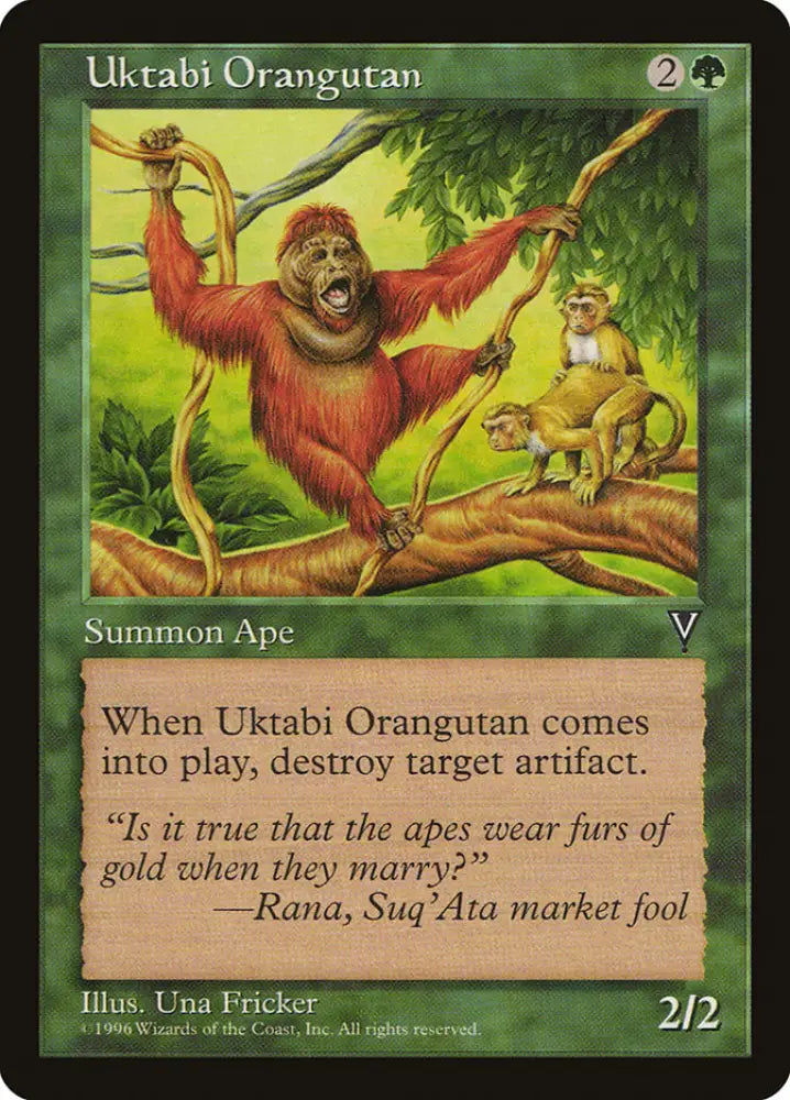 Uktabi Orangutan [Visions] - MTG Single