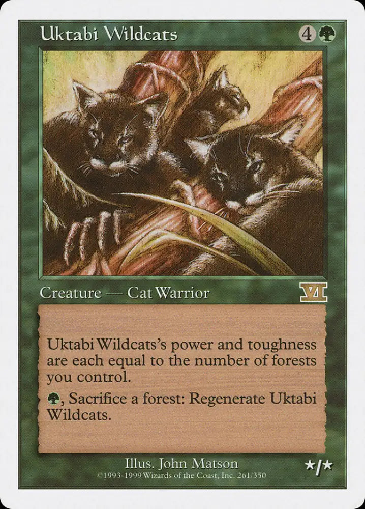 Uktabi Wildcats [Classic Sixth Edition] - MTG Single