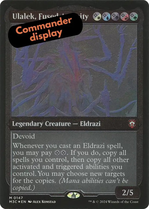 Ulalek Fused Atrocity (Display Commander) [Modern Horizons 3 Commander] - MTG Single