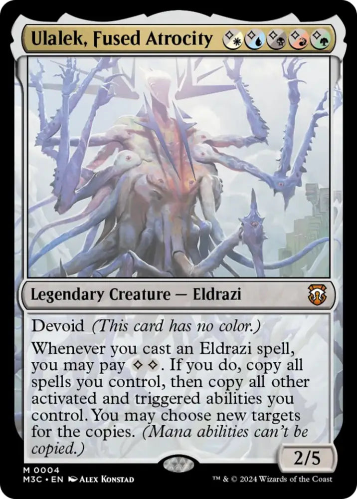 Ulalek Fused Atrocity [Modern Horizons 3 Commander] - MTG Single