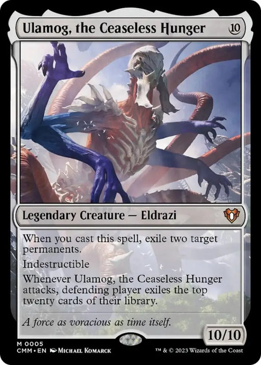 Ulamog the Ceaseless Hunger [Commander Masters] - MTG Single