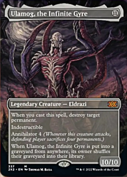 Ulamog the Infinite Gyre (Borderless Alternate Art) [Double Masters 2022] - MTG Single