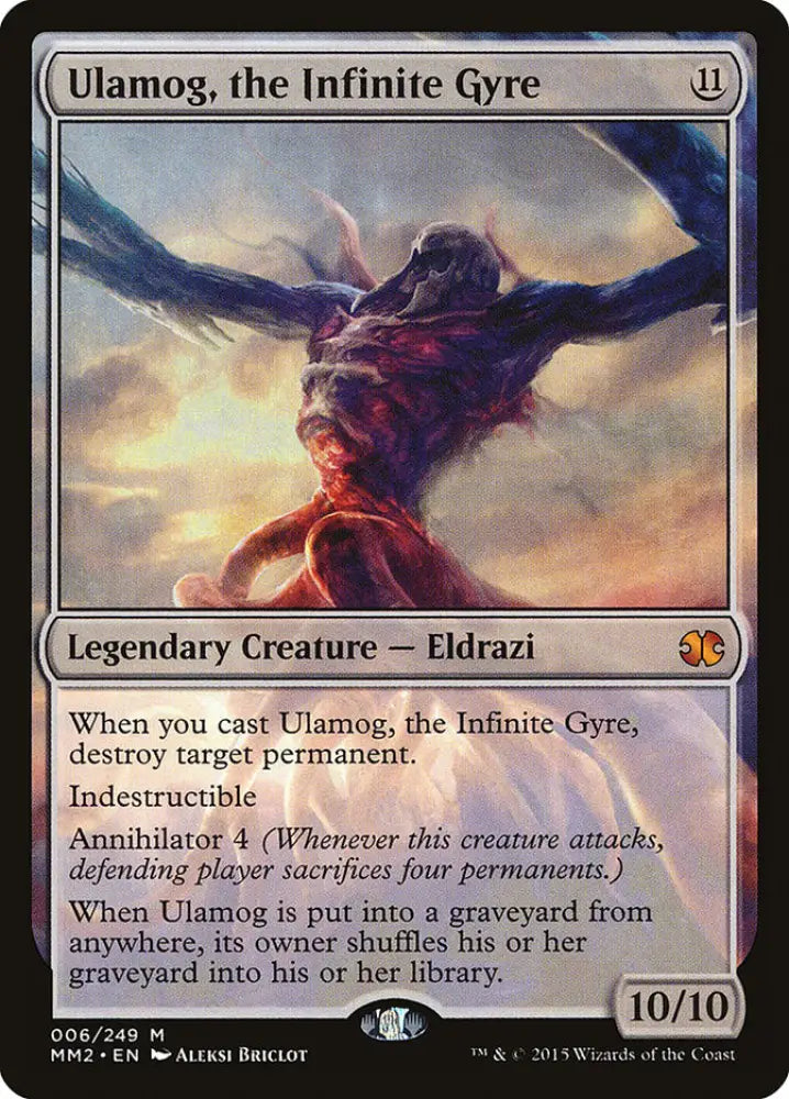 Ulamog the Infinite Gyre [Modern Masters 2015] - MTG Single