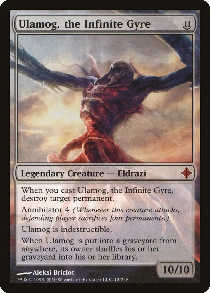 Ulamog the Infinite Gyre [Rise of the Eldrazi] - MTG Single