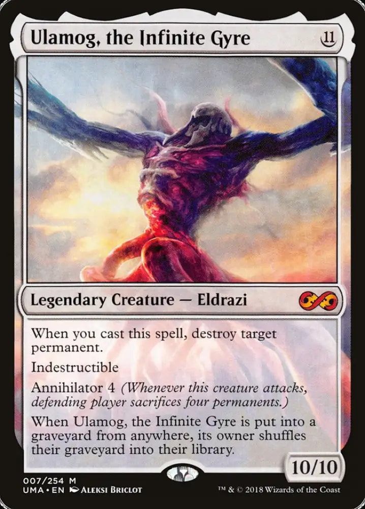 Ulamog the Infinite Gyre [Ultimate Masters] - MTG Single