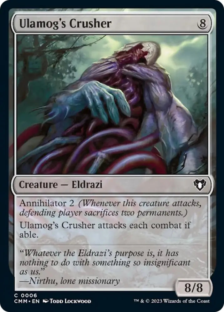 Ulamog’s Crusher [Commander Masters] - MTG Single