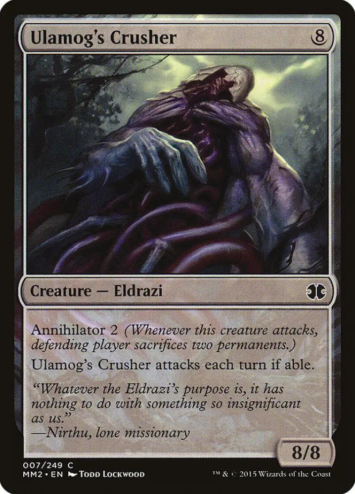 Ulamog’s Crusher [Modern Masters 2015] - MTG Single