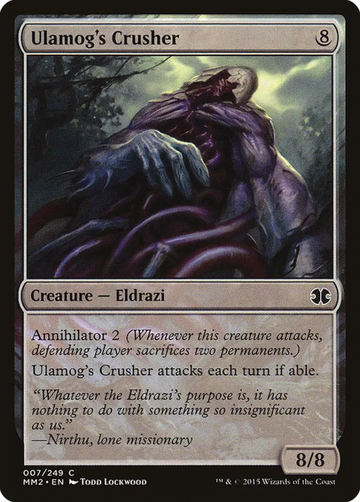 Ulamog’s Crusher [Modern Masters 2015] - MTG Single